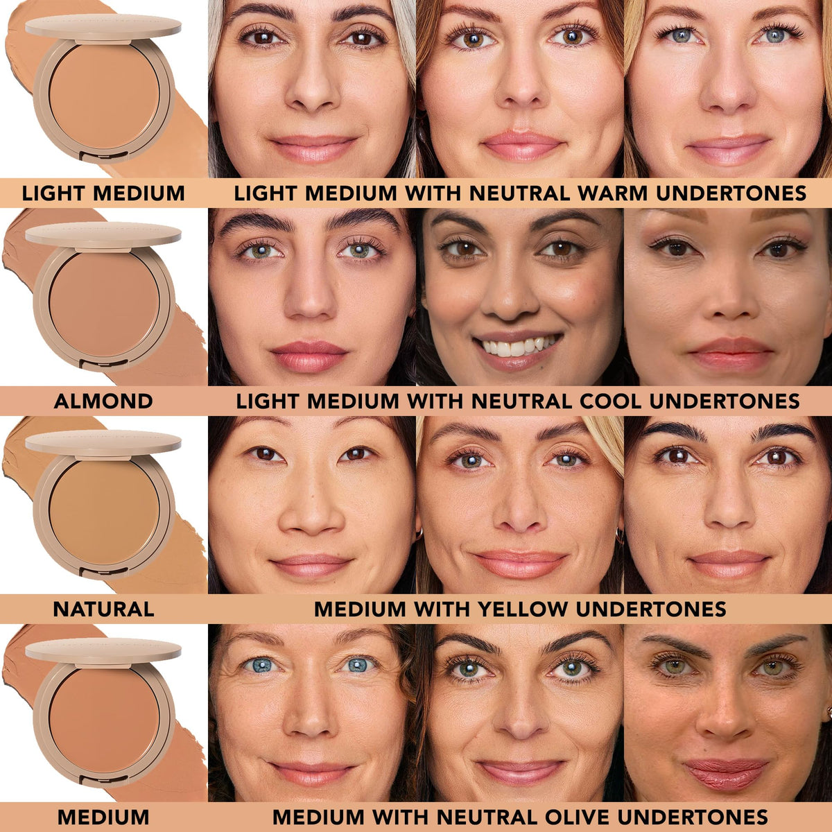 No Makeup Makeup brush and duo open, toolkit for quick flawless application