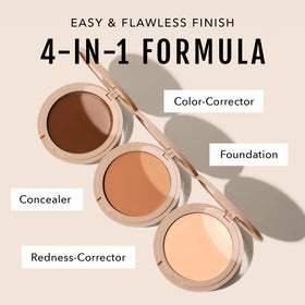 No Makeup Makeup swatches on arm, demonstrates light-medium adaptability and coverage