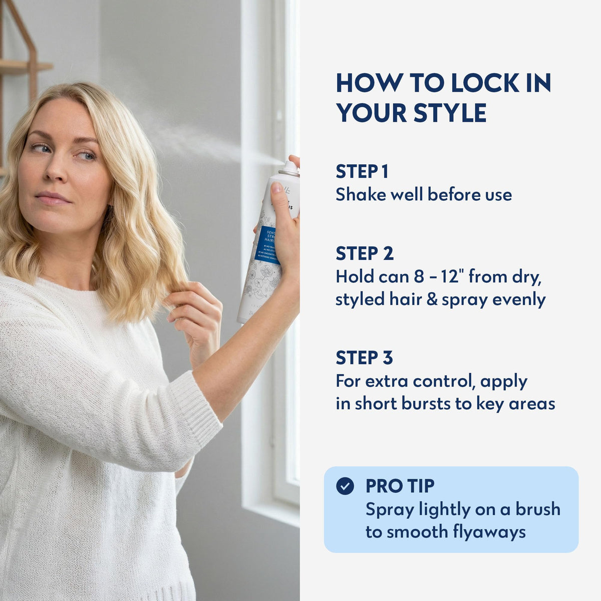 No Nothing on curly hair showing frizz control benefit