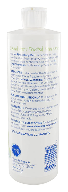 No-Rinse used at campsite illustrating odor control and outdoor hygiene