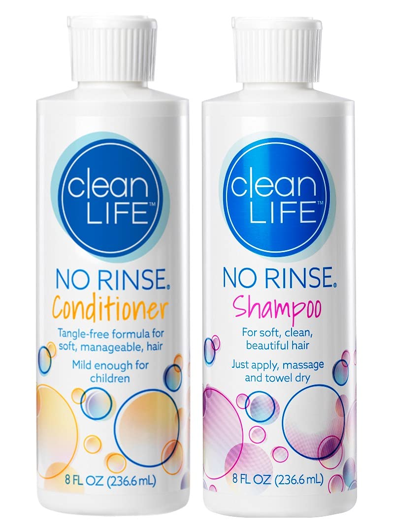 No-Rinse front packaging showing label and benefits