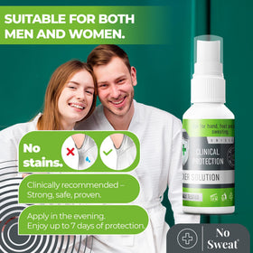 No Sweat in a commuter setting showing confidence and odor-free protection on the go