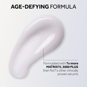 No7 applied by hand to smile lines, shows targeted application benefit