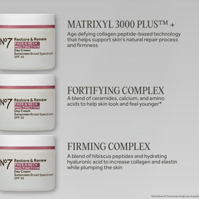 No7 applying cream to neck in morning routine for firmer skin