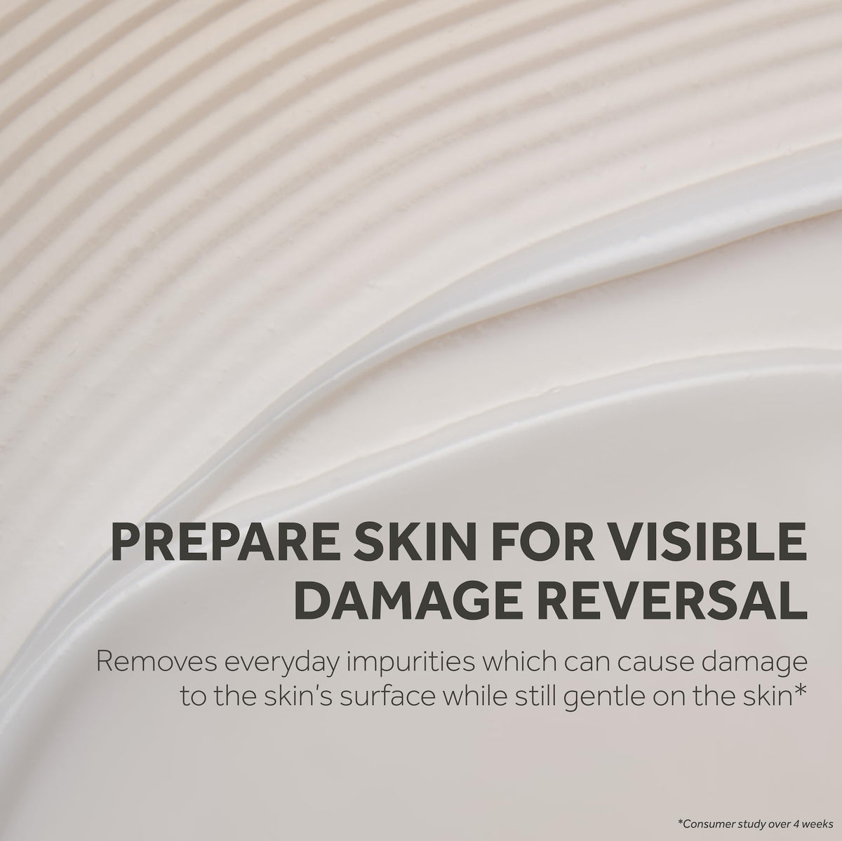 No7 cleanser being dispensed into hand for easy application benefit