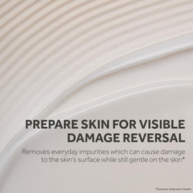 No7 cleanser being dispensed into hand for easy application benefit