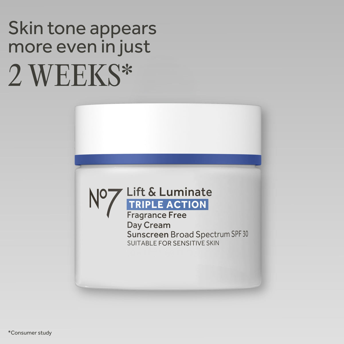 No7 cream texture close-up highlighting smooth moisturizing finish