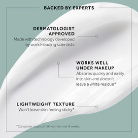No7 day cream application on hand illustrating smooth, non-greasy finish