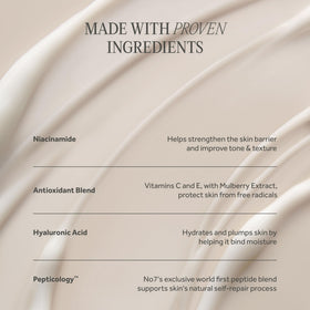 No7 bottle held in hand to show 0.5 fl oz size for travel-friendly convenience