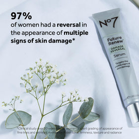 No7 products staged in bathroom for a simple daily routine