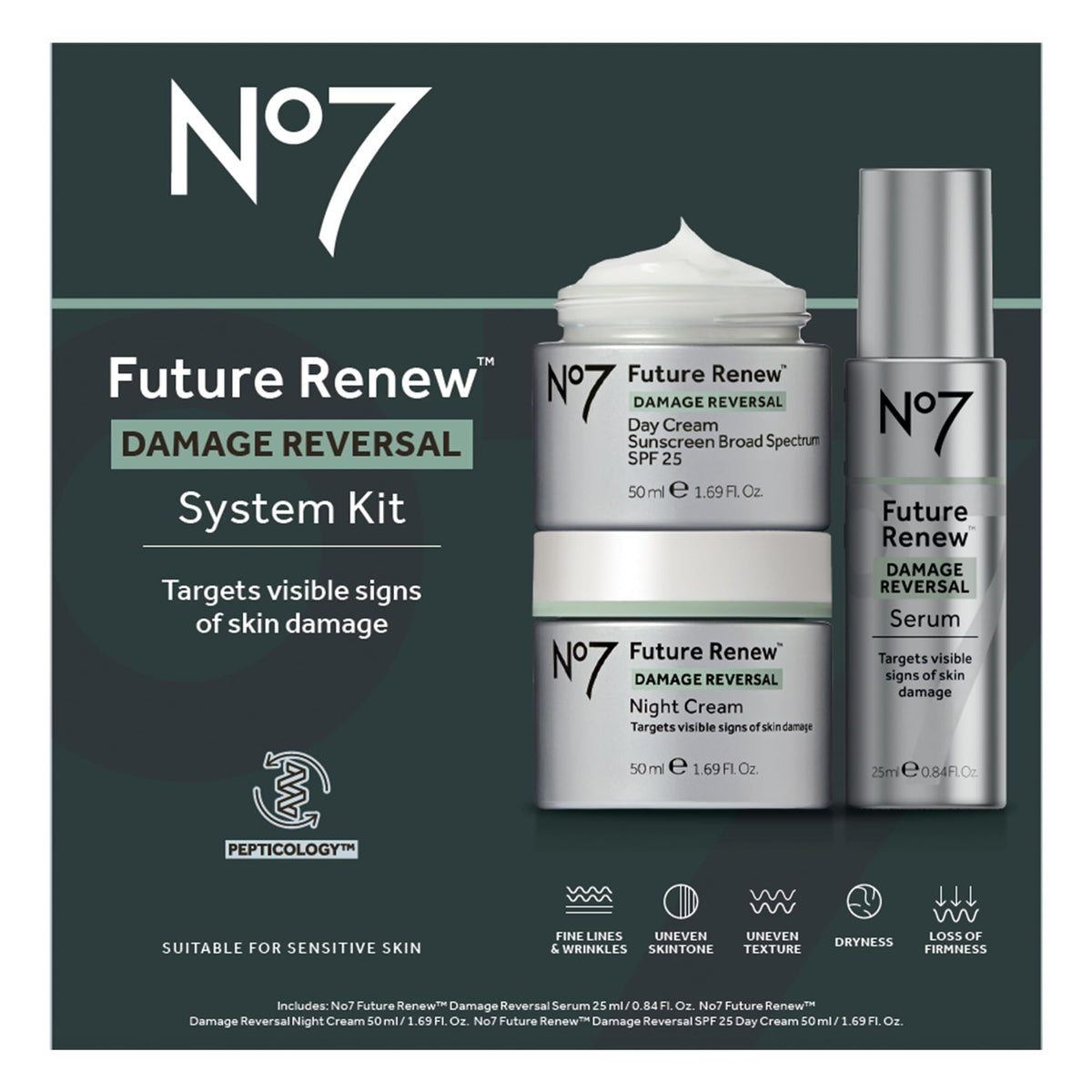 No7 serum pump detail highlighting precise, hygienic dispensing