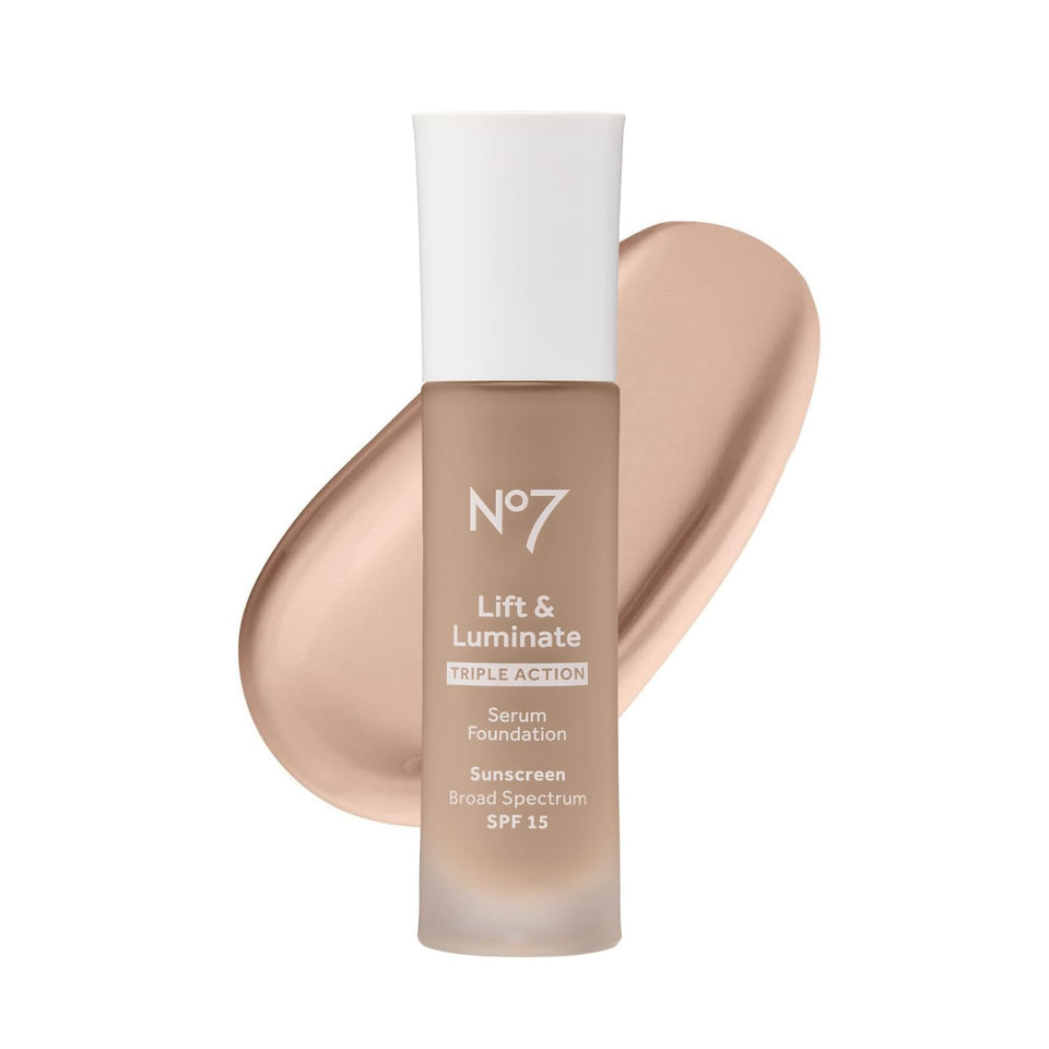 No7 front packaging showing bottle and label for product identification and trust