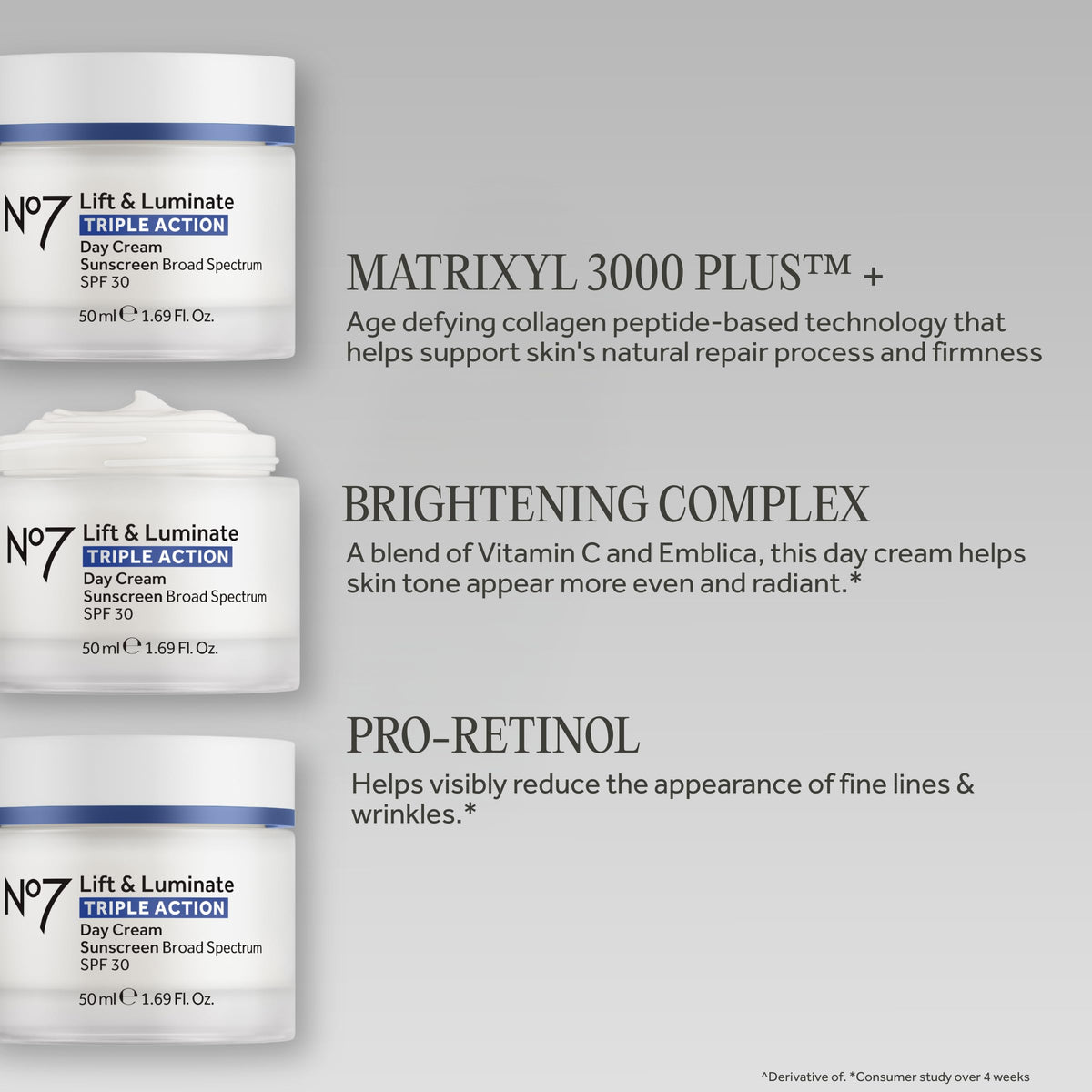 No7 product with vitamin C and emblica elements illustrating brightening ingredient benefit