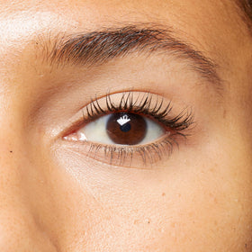 No7 mascara in use in light rain demonstrating tear and rain resistance