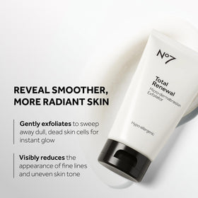 No7 texture closeup illustrating microcrystals and gentle exfoliation benefit