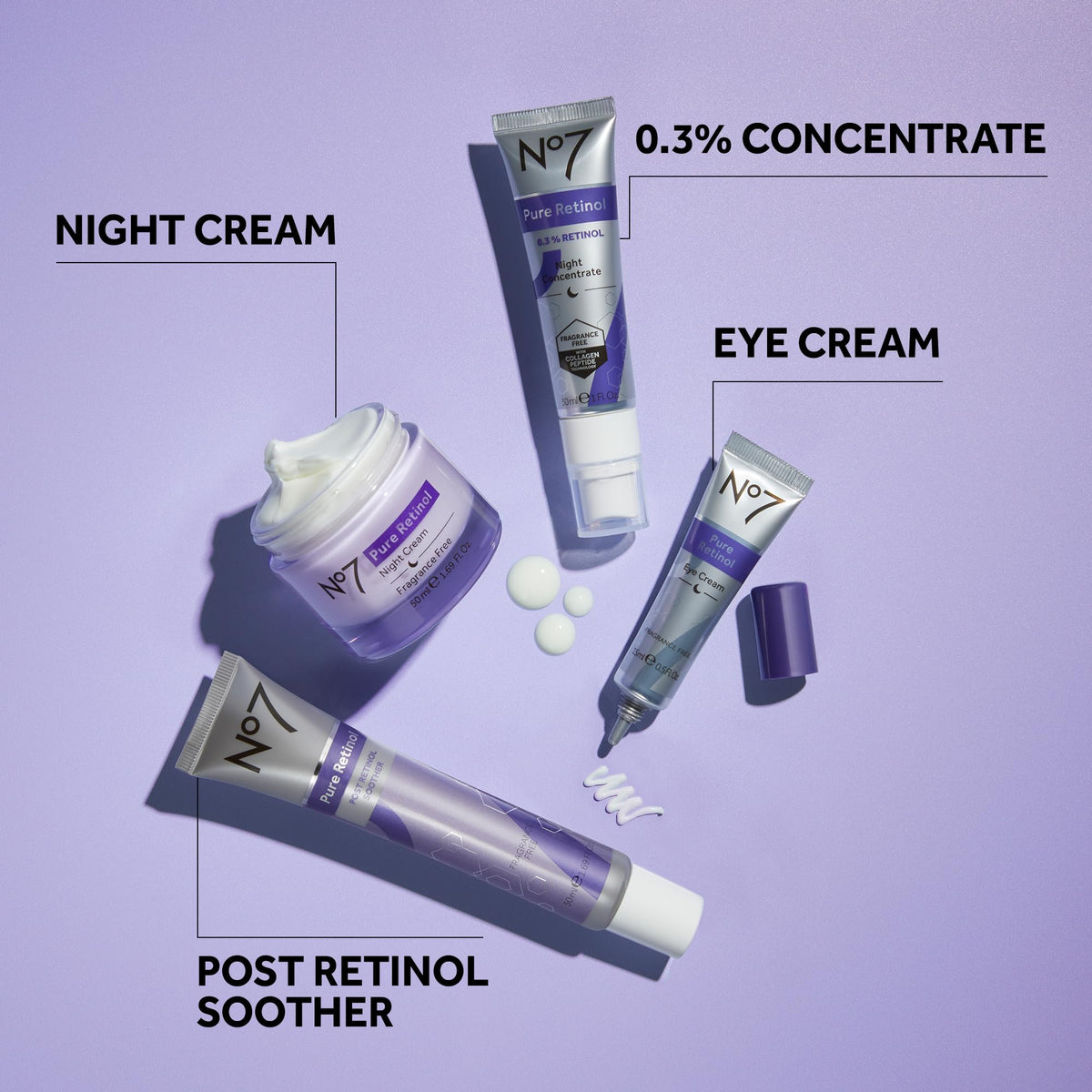 No7 night cream on bathroom shelf in lifestyle setting for nightly routine inspiration