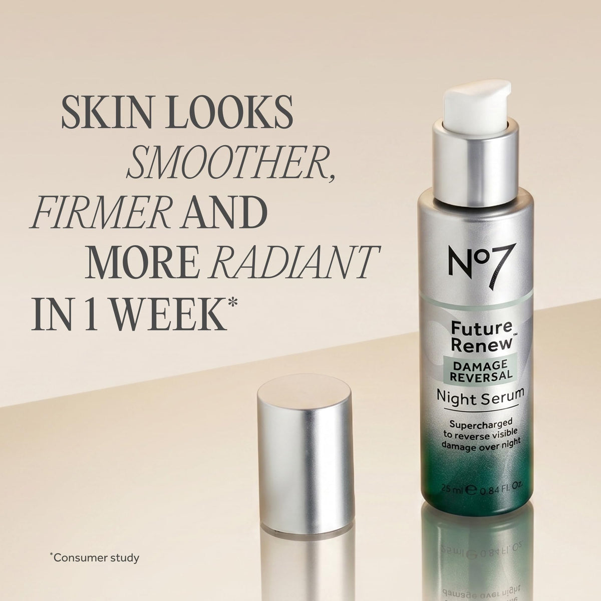 No7 peptide complex ingredient close-up explaining advanced peptide technology benefits