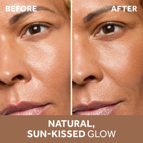 No7 texture swipe of product showing creamy blendability and buildable warmth