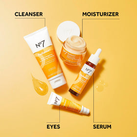 No7 ingredients label close view showing formulation transparency benefit