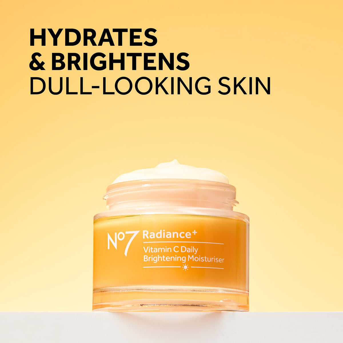 No7 cream texture close-up demonstrating lightweight feel and quick absorption