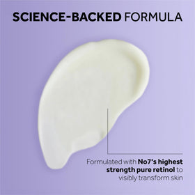 No7 ingredient label close-up showing peptides and niacinamide for transparency