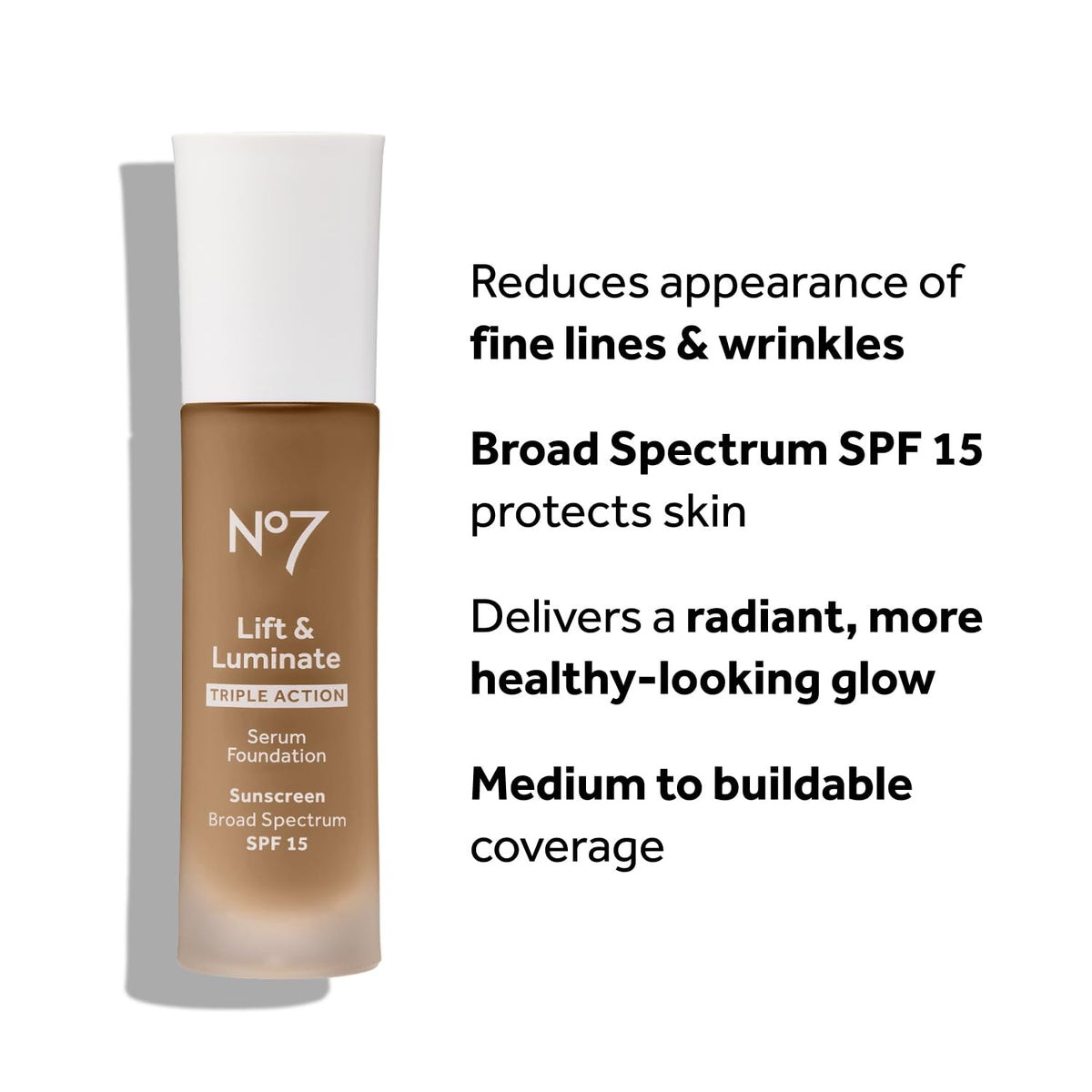 No7 wrist swatch Cool Ivory illustrating shade match and glow
