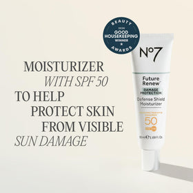 No7 texture close-up showing lightweight cream that absorbs quickly