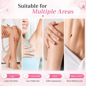 Noaré being used in underarm area for calming post-removal care