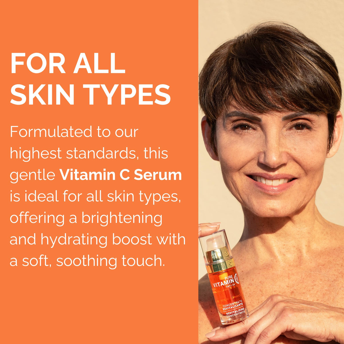 Noche Y Dia serum drop falling onto skin demonstrating lightweight absorption