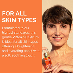 Noche Y Dia serum drop falling onto skin demonstrating lightweight absorption