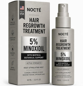 NOCTE front bottle view showing clean branding and 60ml capacity benefit