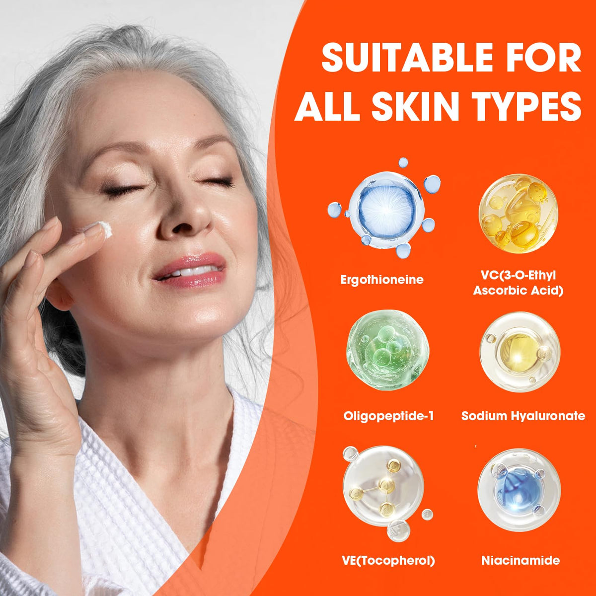 Nodfens label detail highlighting ingredients and antioxidant benefit