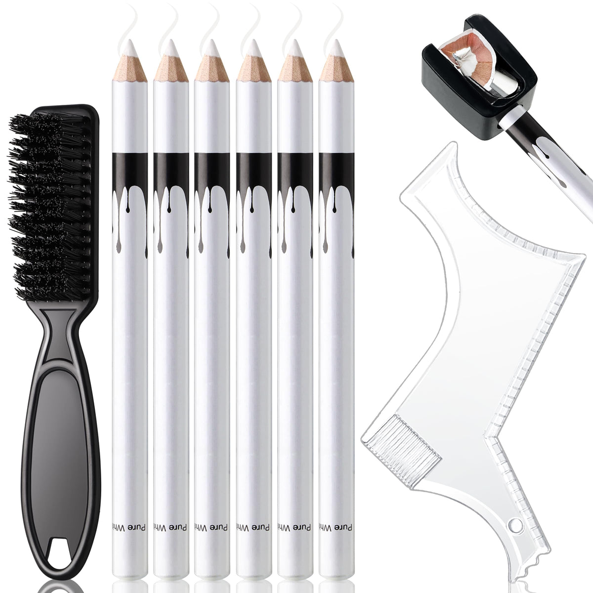 Noerrors front packaging showing the full barber pencil kit and tools for quick setup