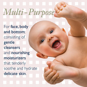 Noodle & Boo ingredients label close-up highlighting gentle preservative system