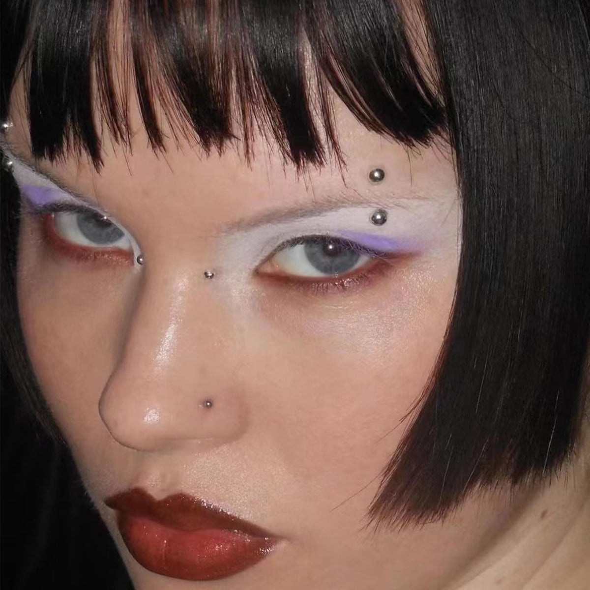 nooepc festival makeup lifestyle shot, high‑energy look built for concerts
