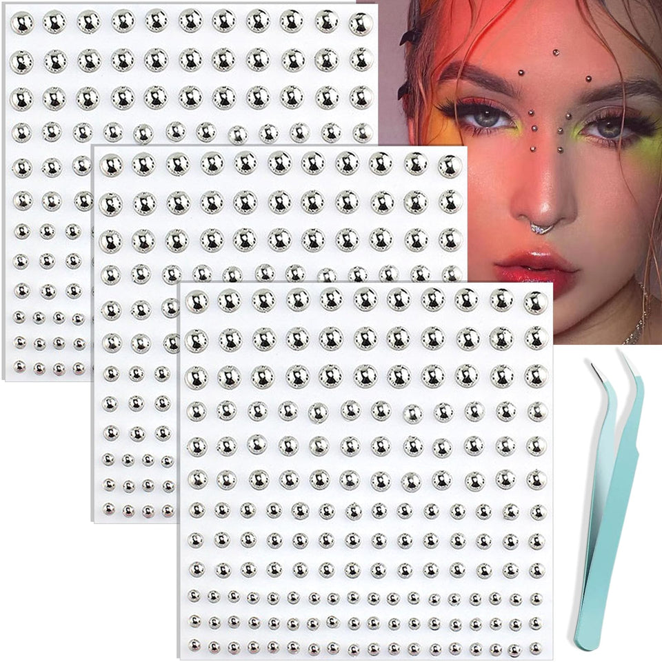 nooepc front packaging showing included sheets and tweezers, clear organization and convenience