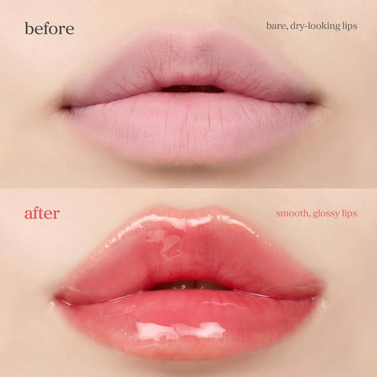 NOONI Appleberry swatch on skin showing tint and luminous sheen benefit