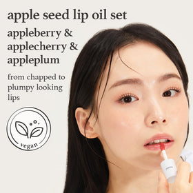 NOONI Applecherry tube front view highlighting sheer tint and shine