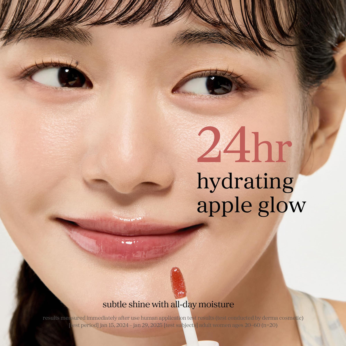 NOONI apple seed visual highlighting natural ingredient hydration
