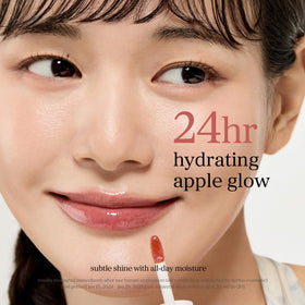 NOONI apple seed visual highlighting natural ingredient hydration