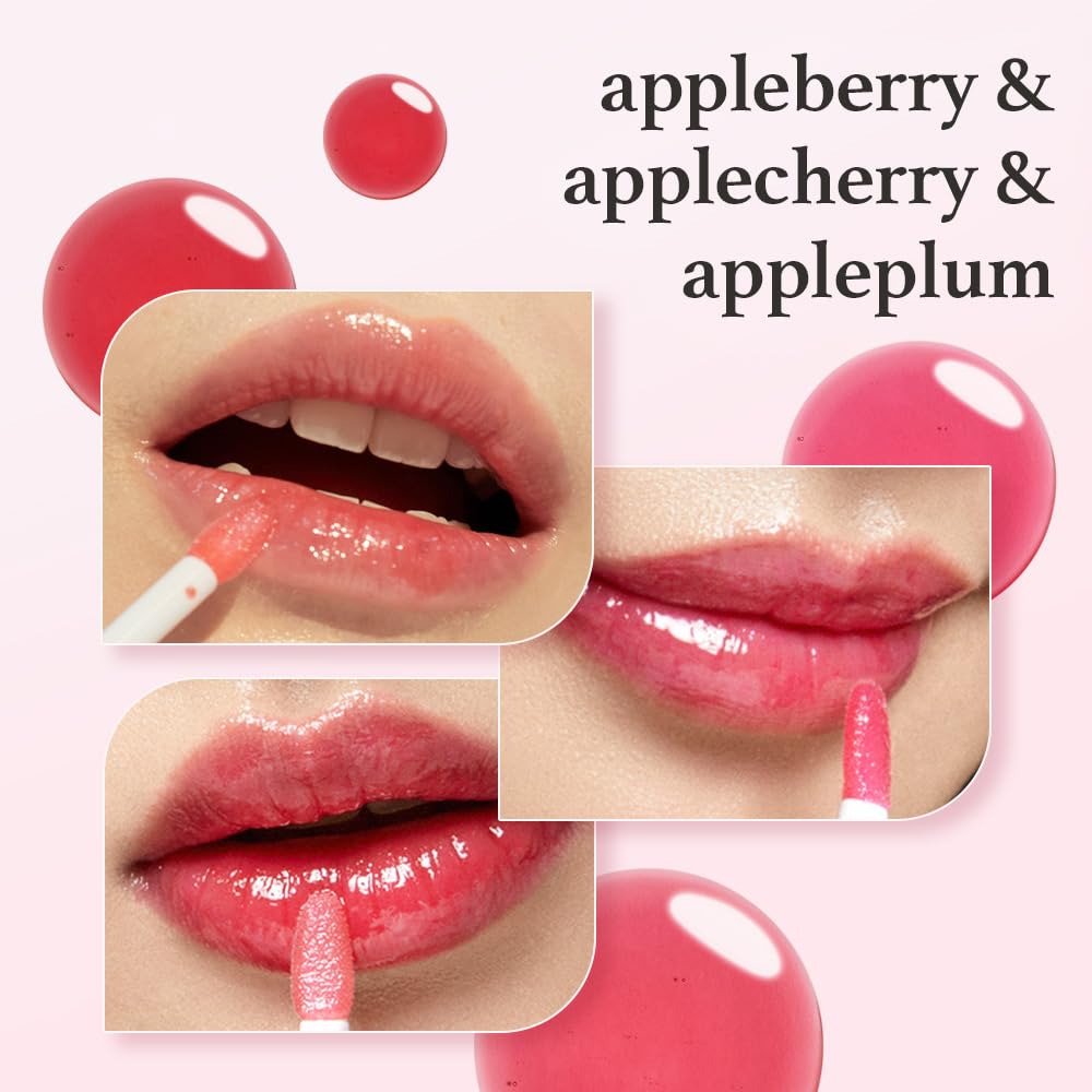 NOONI Appleplum tube front view showing deep glossy hue and portability