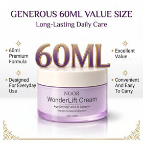 Noor Wonderlift on bedside table in lifestyle scene for daily routine appeal