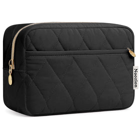 Noozion front view of the cosmetic bag showing compact organized silhouette and style