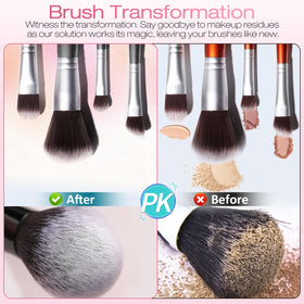 Norate brush being cleaned on a textured mat for deep cleanse benefit