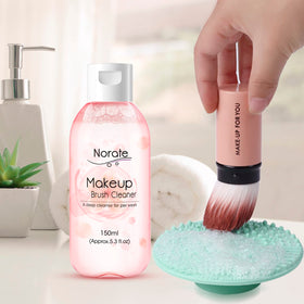 Norate mat texture detail highlighting varied zones for all brush sizes
