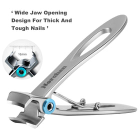 Norchan detachable nail catcher attached capturing clippings for mess-free trimming benefit convenience