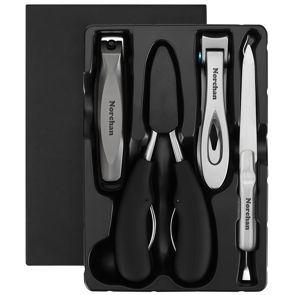 Norchan front view of clipped set showing organized pouch and tools benefit tidy storage