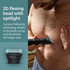Norelco set of adjustable combs and intimate guard for protected, varied length choices