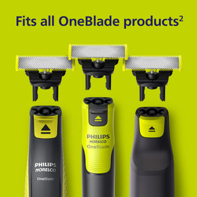 Norelco OneBlade trimming beard edge for precise styling and neat lines