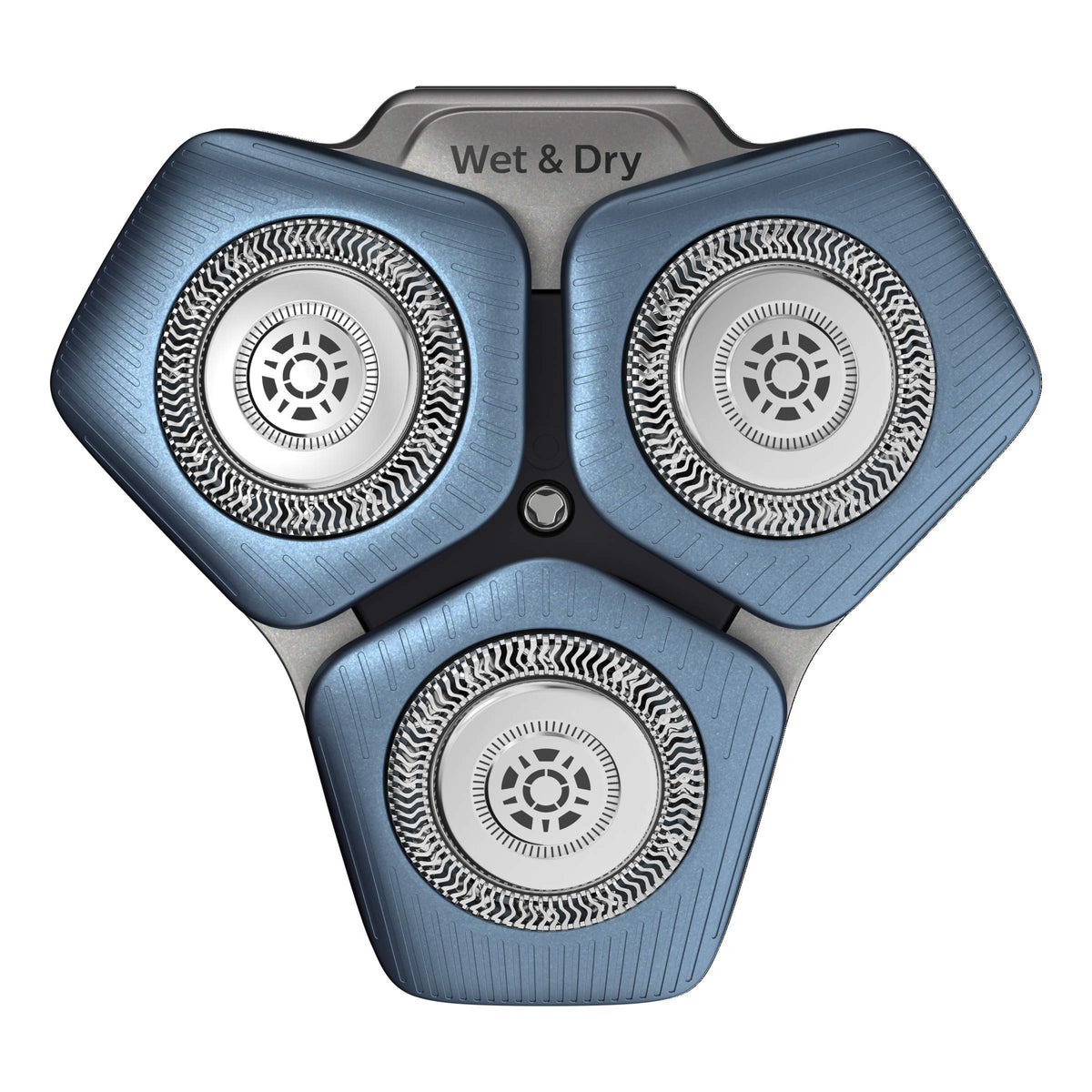 Norelco three replacement heads arranged to show included pack and long-term value